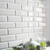azulejos cocina blanco brillo