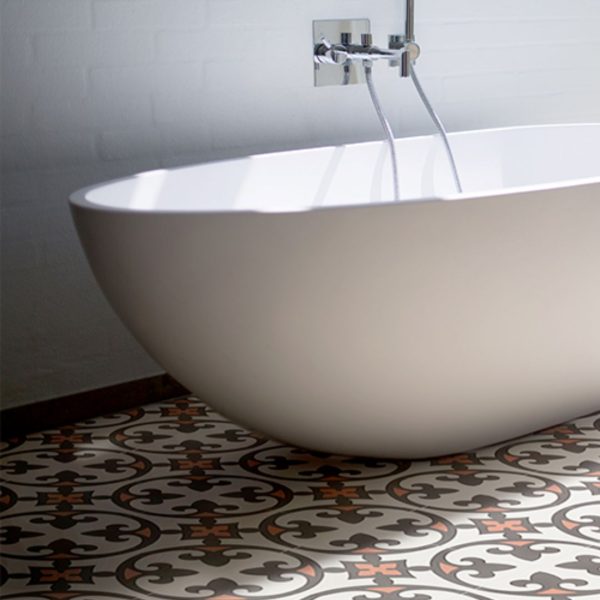 Multicolore Baldosas hidráulicas artesanales