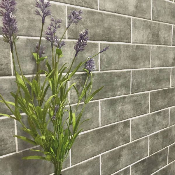 Green Tile 7.5x22.5 para Baño | Azulejo Pequeño Acabado Brillo