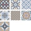 Azulejo hidráulico Cocina - Gres Porcelánico Mate para Suelos y Paredes