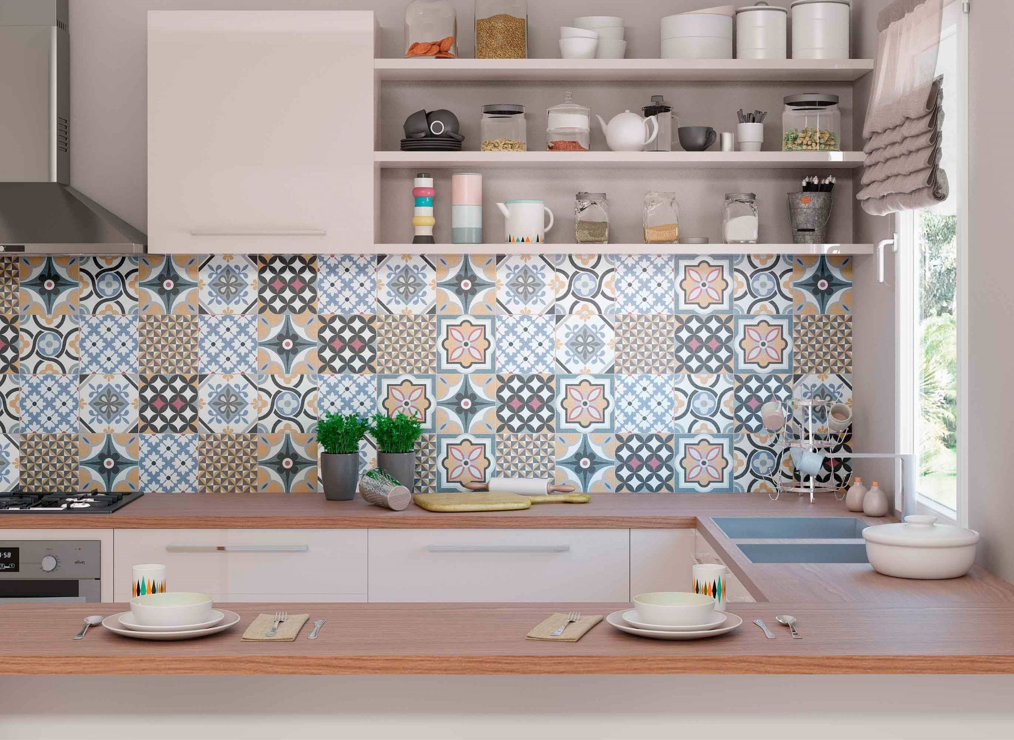 azulejos baño modernos