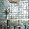 Azulejo Porcelánico verde 12x12 Rectangular