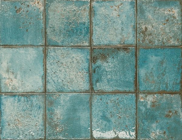 Azulejo Porcelánico verde 12x12 Rectangular